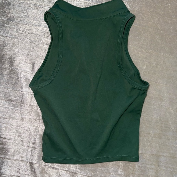 Alphalete Pulse Zip Tank - Luxury Green - XS - Picture 3 of 3